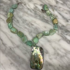 Green Stone Necklace